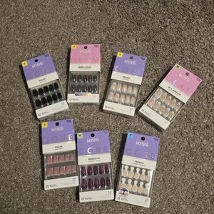 KISS Glam False Nails Set - Assorted Colors